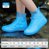 Waterproof Silicone Shoe Cover High Top Rain Boots