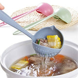 2 In 1 Soup Spoon Long Handle Spoon Creative Spoon Strainer