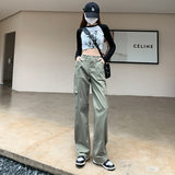 Retro  Pockets Cargo Pants