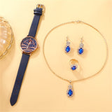 5pcs Set Women Fashion Quartz Watch