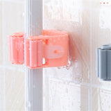 Wall Mounted Mop Organizer Holder