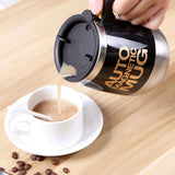 Automatic Self Stirring Magnetic Mug Stainless Steel