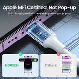 UGREEN 20W MFi USB C to Lightning Cable