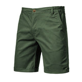 100% Cotton Solid Shorts Men