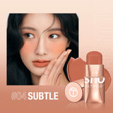 O.TWO.O Lipstick Blush Stick 3-in-1 Eyes Cheek and Lip