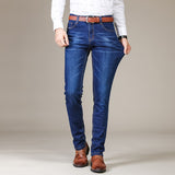 Men's Jeans Casual Straight Stretch