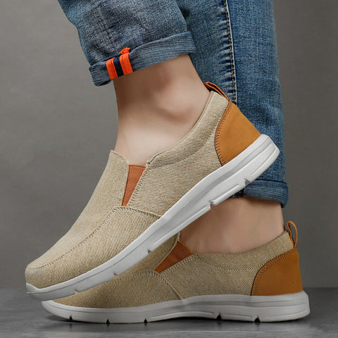 Men Shoes Summer Canvas  Breathable Comfortable