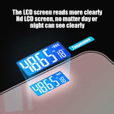 Gradient Color Intelligent LCD Electronic Scale Digital Display