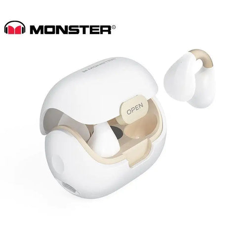 Monster TWS Bluetooth 5.3 Earphones True Wireless Headphones with Mic Bone Conduction