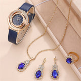 5PCS Set Luxury Watch Women