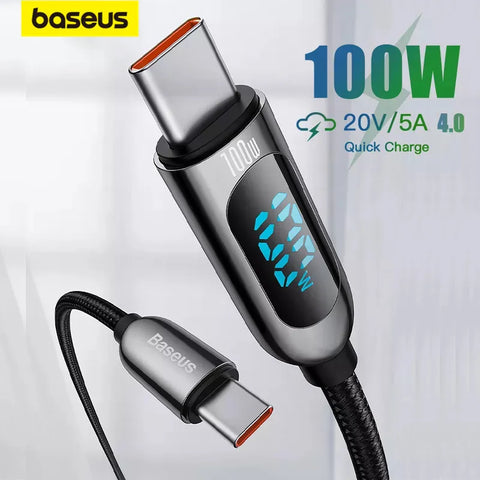 Baseus PD 100W USB C Fast Charging Cable for iPhone