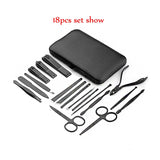 7\18pcs Manicure Cutters Nail Clipper Set