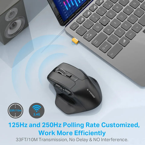 E-YOOSO X-31 USB 2.4G Wireless Gaming Large Mouse