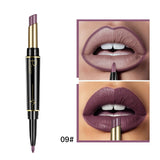 Pudaier Makeup 2 in 1 Matte Lipstick & Lip Liner Nude