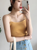 Women Halter Crop Tops Summer Sleeveless Camis Backless Strap