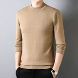 Half Turtleneck Knitwear Sweater Mock Neck Sweatshirts