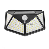 Led Solar Wall Lamp Four Side Light Solar Induction