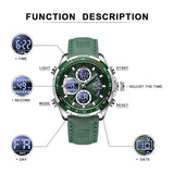 NAVIFORCE Luxury Leather Men Watches