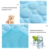 Dog Cooling Mat  Bed for Dogs Cat Blanket Sofa Breathable