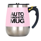 Automatic Self Stirring Magnetic Mug Stainless Steel