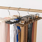 Tie Belt Hanger Wardrobe Belt Rotating Organizer Rack