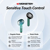 Monster XKT16 Wireless Earphones Bluetooth 5.3