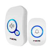 Fuers Wireless Doorbell Waterproof Welcome Chime Home Door Bell Intelligent 32 Songs