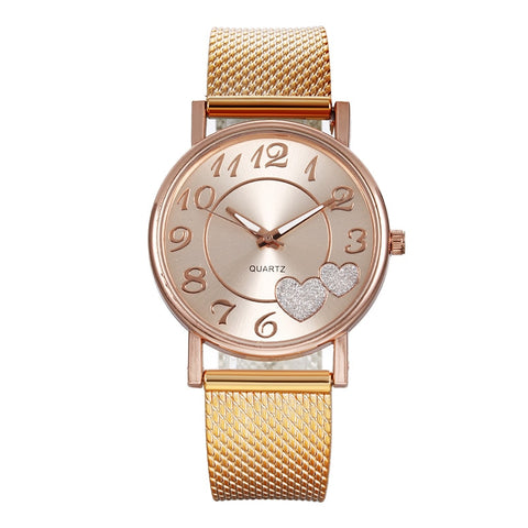 Rose Gold Love Watch