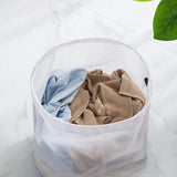 Drawstring Laundry Bag Coarse Net Washing Bags Dirty Clothes Organizer Pouch 4Pcs Set