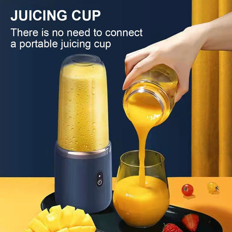 Portable Blender Bottle Electric 6 Blades