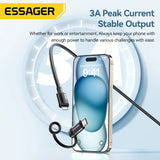 Essager Lighting To USB C Adapter 3A Fast Charging OTG Converter