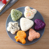 Cartoon Shape Rice Ball Set Sushi Roll