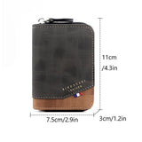 Large Capacity Card Bag Multifunctional Zipper Card