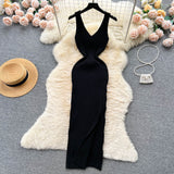 YuooMuoo Chic Fashion Wrap Hips Split Knitted