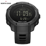 NORTH EDGE VERTICO Men's Digital Watch Carbon Fiber Case