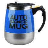 Automatic Self Stirring Magnetic Mug Stainless Steel