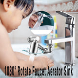 1080 Degree Universal Rotatable Extension Faucet Sprayer Head