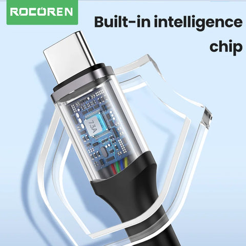 Rocoren 100W USB Type C Cable Fast Charging Cable