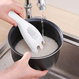 1PC Rice Sieve Spoon Kitchen Drain Colander With Handles Rice Bowl Strainer