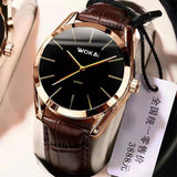 Men's Casual belt quartz watch