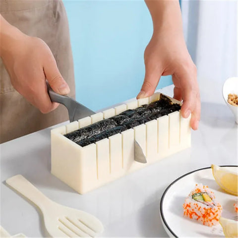 DIY Sushi Maker and Rice circular Mold Japanese Cake