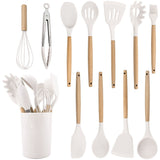 Heat Resistant Silicone Kitchenware Cooking Utensils Set