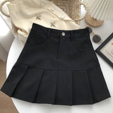 Pleated Skirt Women Y2k