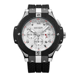 MEGIR Men Watches Silicone Strap