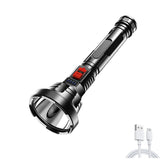 Big Strong Light LED Flashlight USB Rechargeable