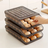 Automatic rolling egg box multi-layer Rack Holder for Fridge