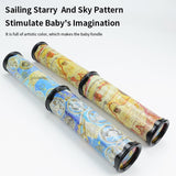 2 Pcs Magic Kaleidoscope Stretchable Long Old World