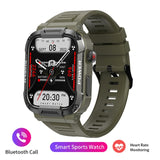 Rugged Military Smart Watch Men