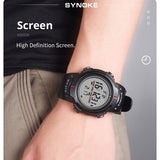 SYNOKE Men Electronic Watch Sports