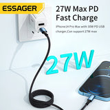 Essager USB C  Fast Charging Cable  To Lighting Date Wire